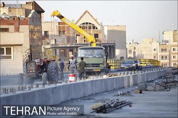 بازدید شهردار از پروژه ادامه بزرگراه صیاد شیرازی 17