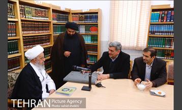 دیدار شهردار تهران با آیت الله العظمی مکارم شیرازی 18