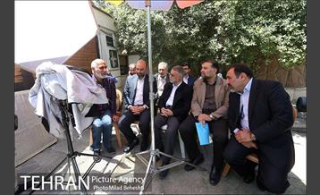 بازدید خبرنگاران از پشت صحنه سریال در جستجوی آرامش‎ 15