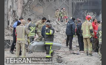 هشتمین روز آواربرداری ساختمان پلاسکو-1 29