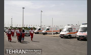 مانور مدیریت بحران نمایشگاه کتاب‎ 1