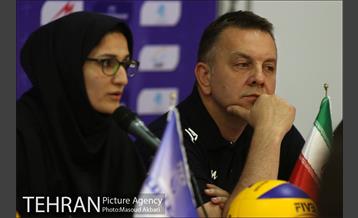 نشست خبری هفته دوم لیگ جهانی در تهران