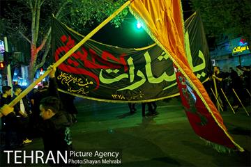 عزاداری شب پنجم ماه محرم در محله گرگان 27