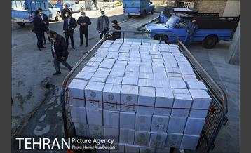 ارسال کمک های شهرداری تهران برای مردم زلزله زده سی سخت 3