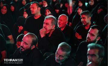 عزاداری شب هشتم ماه محرم در میدان نبوت 33