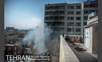 آتش سوزی پاساژ مهستان-2 16