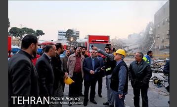 جهاد مدیران شهر تهران در میدان پلاسکو 3