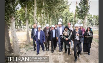 بازدید اعضای شورا شهر از تصفیه خانه فاضلاب فیروزبهرام 18