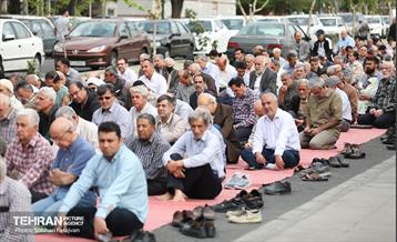 نماز عید فطر در شهرک اکباتان 1