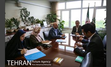 دیدار دبیر کل متروپلیس با معاون مالی و اقتصادی شهری 5