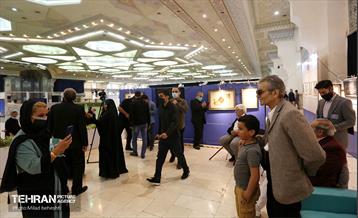 بازدید هنرمندان پیشکسوت و وزیر ارشاد از نمایشگاه قرآن 9