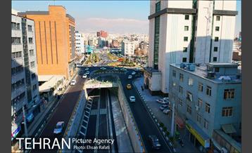 افتتاح زیر گذر استاد معین 4