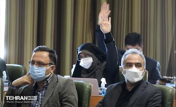 مراسم تودیع پیروز حناچی، شهردار سابق تهران در صحن شورای اسلامی  35