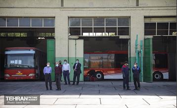بازدید اعضای شورای شهر از مرکز اورهال سامانه شماره 2 اتوبوسرانی 27