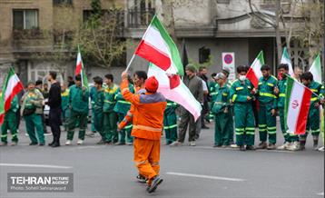 تشییع پیکر مطهر پاکبان شهید «حسن خیران»