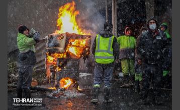 عملیات برف‌روبی در منطقه1