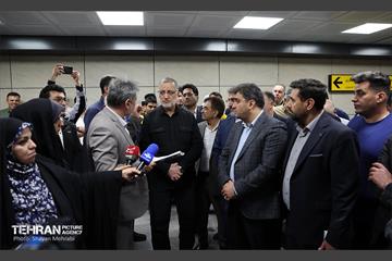 آیین بهره‌برداری پروژه توسعه دسترسی خطوط ۲ و ۴ مترو تهران 26