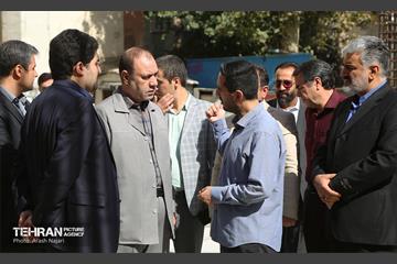 بازدید فرماندار تهران از طرح های عمرانی و خدماتی شهرداری منطقه ۱۰ 14