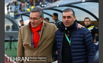 دیدار تیم های فوتبال پرسپولیس و سپاهان