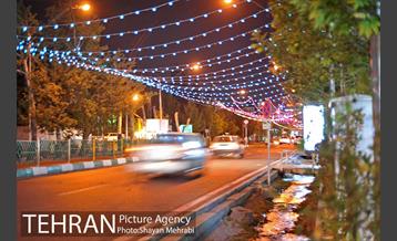 تونل نوری از میدان ونک تا بلوار میرداماد 24