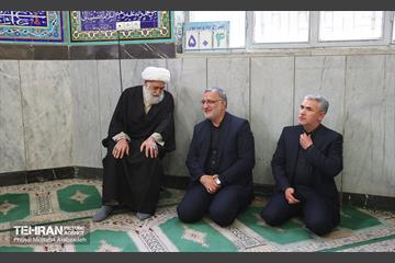 قرار خدمت؛ دیدار مردمی شهردار تهران در مسجد جامع مسعودیه 4