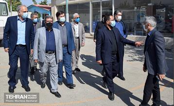 بازدید اعضای شورای شهر از حریم منطقه 20