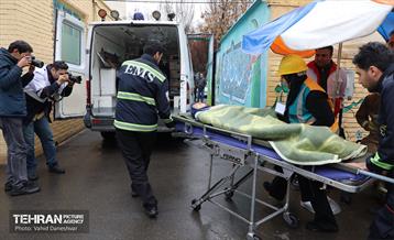 مانور گروه‌های مردمی دوام در منطقه 17 تهران 13