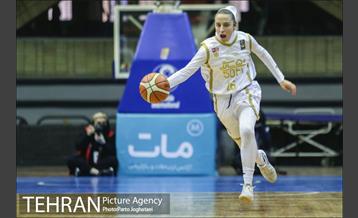 دیدار بسکتبال زنان  مهرام و گروه بهمن تهران 5