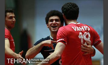 دیدار تیم های والیبال پیکان تهران و شهرداری تبریز