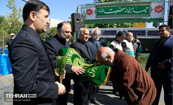 عزاداری شهادت امام صادق (ع) در میدان صادقیه 2