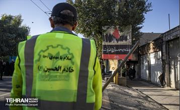 خدمت رسانی شهرداری تهران در راهپیمایی جا مانده های حسینی  6