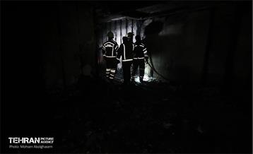 آتش‌سوزی در بیمارستان گاندی تهران 26