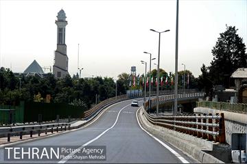 پل غیر همسطح بزرگراه شهید چمران (پل شهید نوروزی) 11