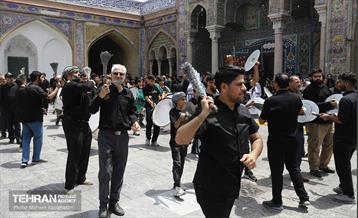 عزاداری عاشورای حسینی در حرم مطهر حضرت عبدالعظیم(ع) 14