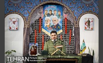 مراسم نخستین سالگرد شهادت سردار سلیمانی منطقه۱۶