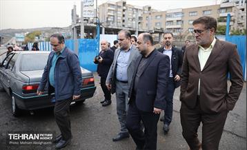 بازدید کمیسیون برنامه و بودجه شورای شهر از پروژه‌های منطقه 4 21