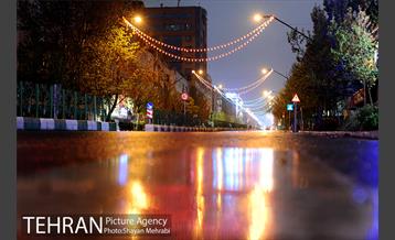 آذین بندی خیابان ولیعصر(عج) به مناسبت عید نیمه شعبان 10