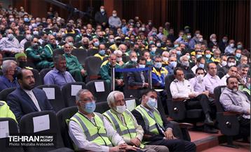 مراسم تجلیل از کارگران نمونه شهرداری تهران 8