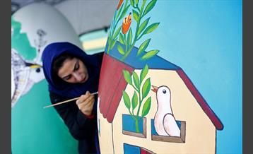 جشنواره تخم مرغ رنگی در باغ شهدا 15