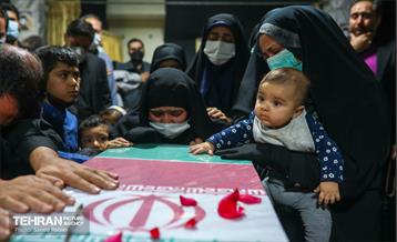 مراسم وداع با شهید سید مرتضی رضا قدیری در حراست شهرداری 33