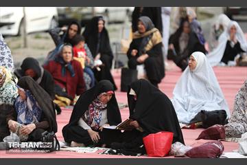 نماز عید فطر در شهرک اکباتان 47