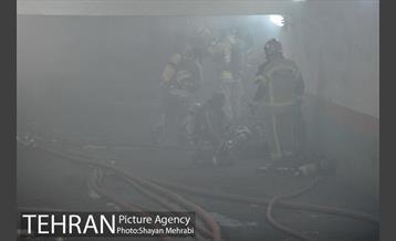 آتش سوزی در ساختمان برق حرارتی 47