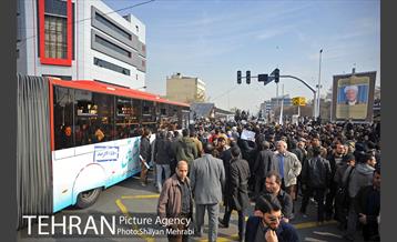 ساماندهی شهر پس از تشییع پیکر آیت الله هاشمی رفسنجانی 1