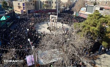 مراسم عزاداری شهادت حضرت زهرا(س) در منطقه 17
