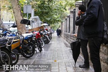 بارش نخستین باران پاییزی در تهران 7