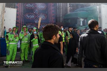 دسته عزاداری پاکبانان شهر تهران در کربلا 16