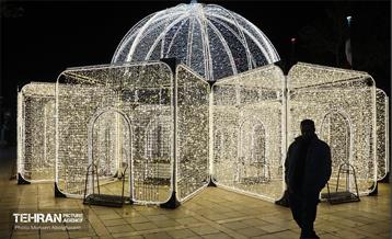 جشنواره «نور در یلدای ایرانی» در بوستان ملت 5