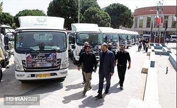 بازدید سخنگوی شهرداری تهران از سازمان مدیریت پسماند 59