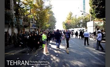 خدمات شهرداری تهران در مراسم پیاده روی جاماندگان حسینی (ع) 11