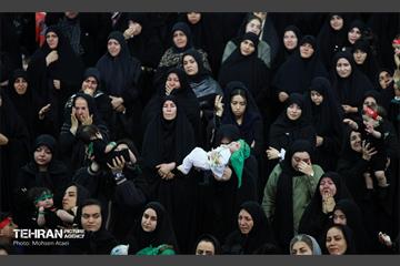 مراسم شیرخوارگان حسینی در مصلای تهران 3